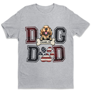 Papa chien - Cadeau pour papa chien, maman chien - T-shirt unisexe personnalisé, sweat à capuche