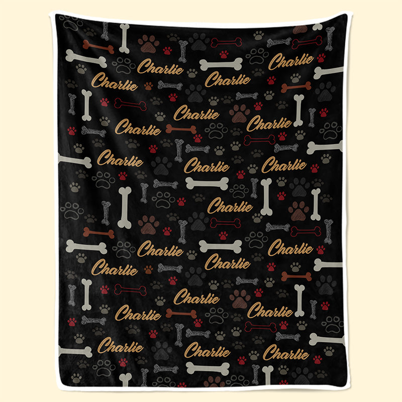 Trop mignon pour être puni - Couverture personnalisée pour chien - Cadeau pour propriétaires et amoureux des animaux