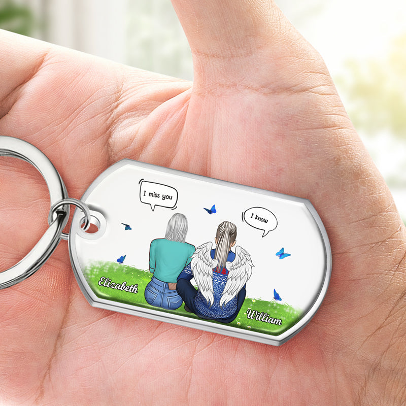 Le moment où votre cœur s'est arrêté - Porte-clés personnalisé - Cadeau pour couple, mari et femme