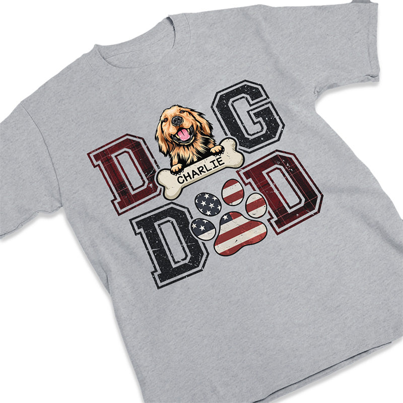 Papa chien - Cadeau pour papa chien, maman chien - T-shirt unisexe personnalisé, sweat à capuche