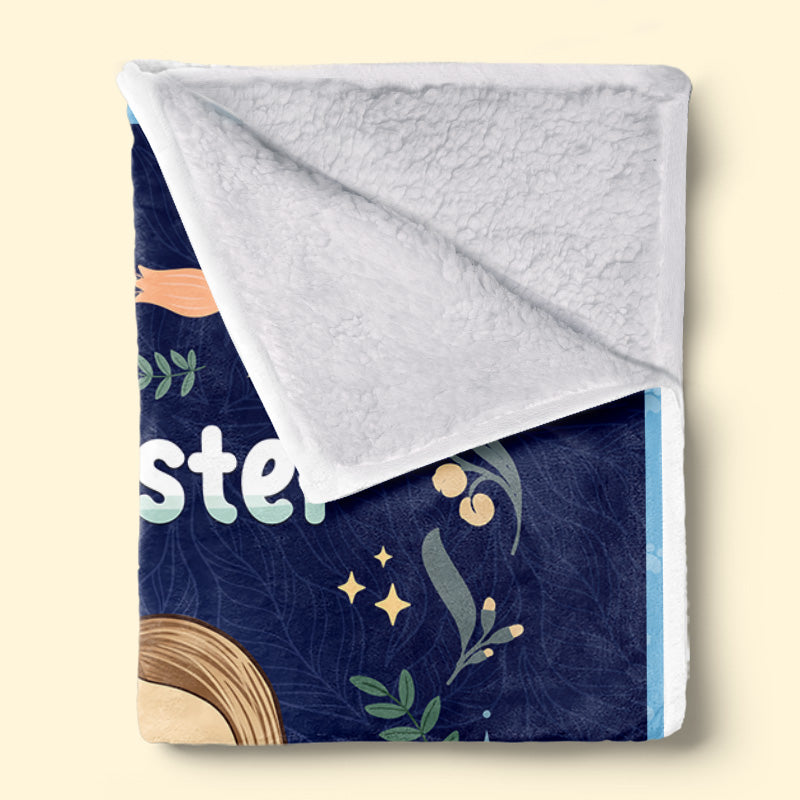 Merci d'être mon thérapeute bénévole - Couverture personnalisée Bestie - Cadeau pour meilleures amies, meilleures amies, sœurs