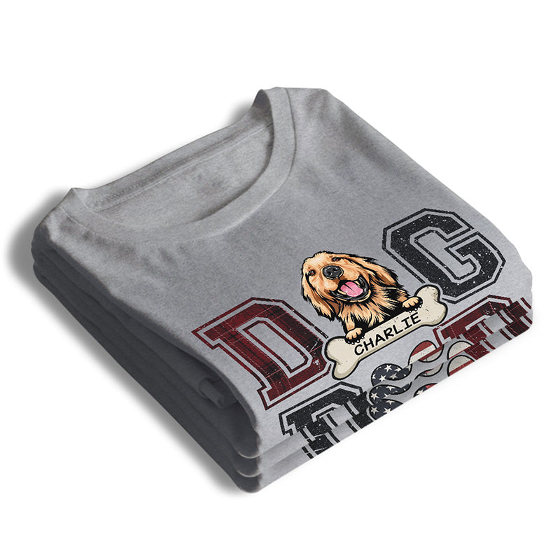 Papa chien - Cadeau pour papa chien, maman chien - T-shirt unisexe personnalisé, sweat à capuche