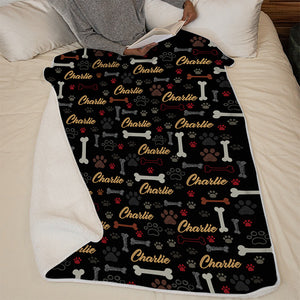 Trop mignon pour être puni - Couverture personnalisée pour chien - Cadeau pour propriétaires et amoureux des animaux