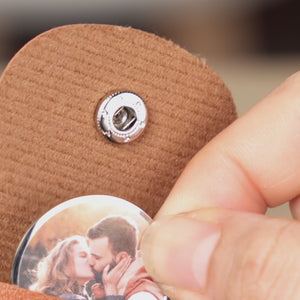 Photo personnalisée Merci d'être un élément si important de mon histoire - Couple personnalisé Pocket Hug - Cadeau pour mari femme, anniversaire