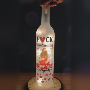 You’re My Happily Ever After - Couple Personalized Custom Bottle Lamp - Gift For Husband Wife, Anniversary