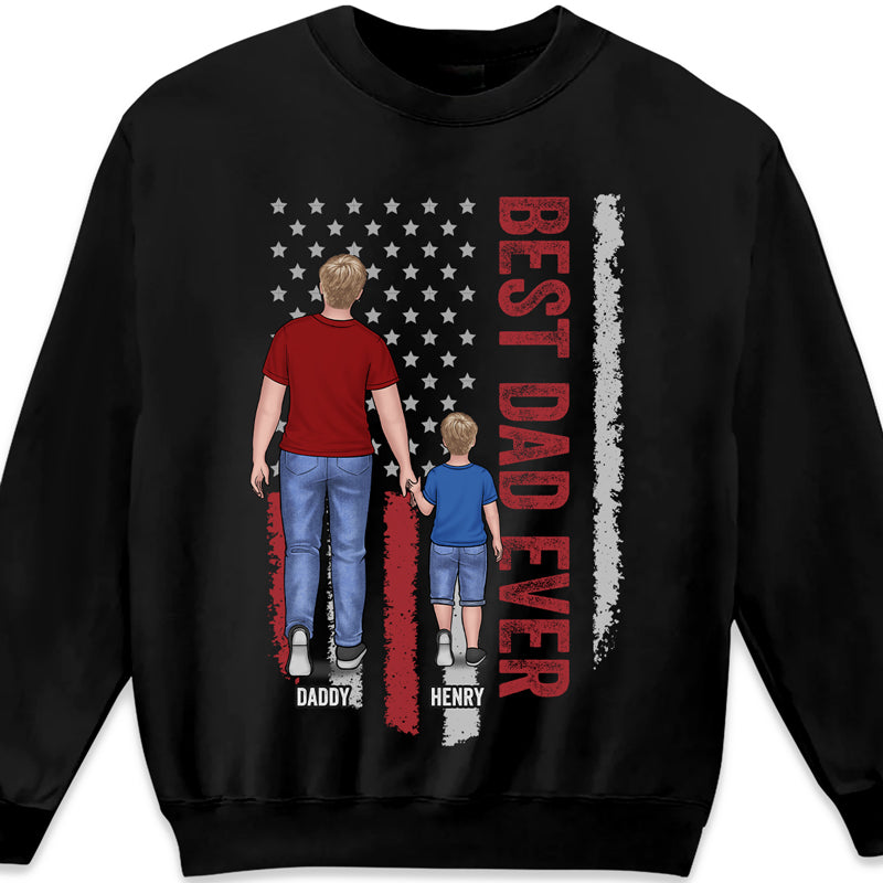 Mon père, mon héros - T-shirt unisexe personnalisé, sweat à capuche, sweat-shirt, cadeau pour la fête des pères, anniversaire pour papa, grand-père