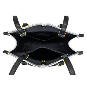 Juste une fille qui aime voyager - Sac à main en cuir personnalisé - Cadeau pour les amoureux du voyage