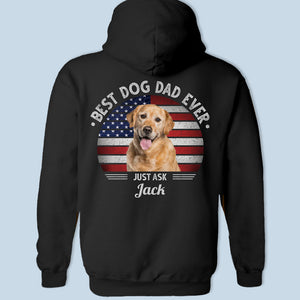 Custom Photo Best Dog Mom Ever - Dog Personalized Custom Unisex Back Printed T-shirt, Hoodie, Sweatshirt - Gift For Pet Owners, Pet Lovers