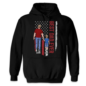 Mon père, mon héros - T-shirt unisexe personnalisé, sweat à capuche, sweat-shirt, cadeau pour la fête des pères, anniversaire pour papa, grand-père