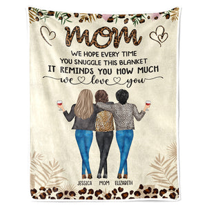 Ma mère est un miracle ambulant - Couverture familiale personnalisée - Cadeau de Noël pour maman