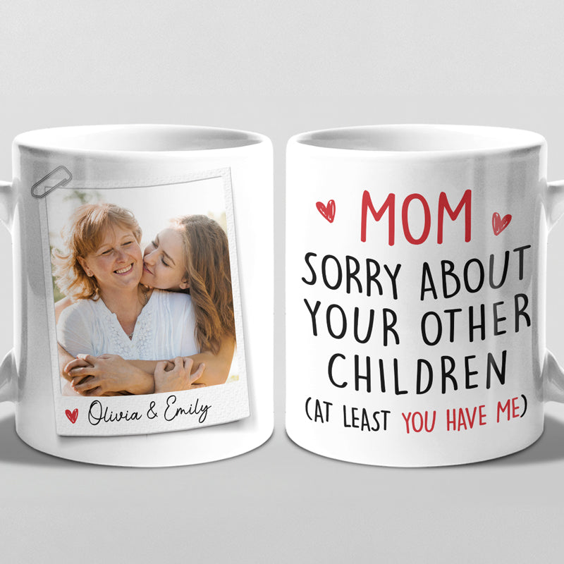 Mug photo personnalisé - Cadeau idéal pour la famille - Fête des Mères