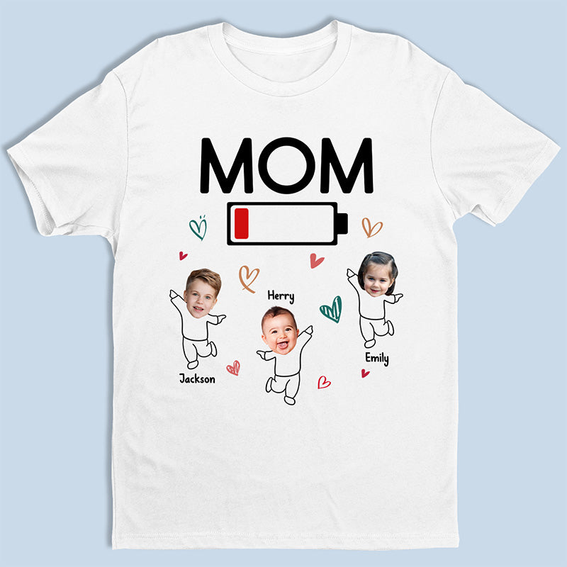 T-shirt, sweat à capuche et sweat-shirt unisexe personnalisé avec photo « Maman a besoin d'une sieste » – Cadeau d'anniversaire pour maman