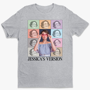 Photo personnalisée « Né comme ça » – T-shirt, sweat à capuche et sweat-shirt unisexe personnalisé pour la famille – Cadeau pour les membres de la famille