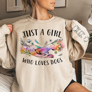 Un lien indéfectible - Sweat-shirt unisexe personnalisé pour chien avec motif sur la manche - Cadeau pour propriétaires et amoureux des animaux