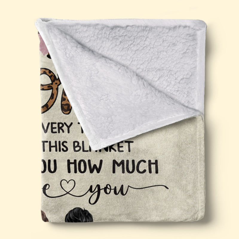 Ma mère est un miracle ambulant - Couverture familiale personnalisée - Cadeau de Noël pour maman