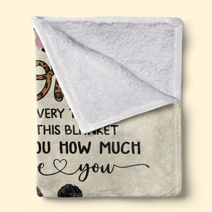 Ma mère est un miracle ambulant - Couverture familiale personnalisée - Cadeau de Noël pour maman