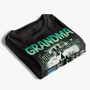 Grand-mère de ces petits monstres - T-shirt unisexe personnalisé, sweat à capuche, sweat-shirt - Cadeau pour grand-mère, cadeau pour grands-parents, cadeau d'Halloween
