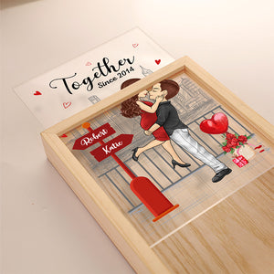 Je suis toujours là pour toi - Cadre photo personnalisé pour couple - Cadeau pour mari et femme, anniversaire