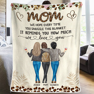 Ma mère est un miracle ambulant - Couverture familiale personnalisée - Cadeau de Noël pour maman