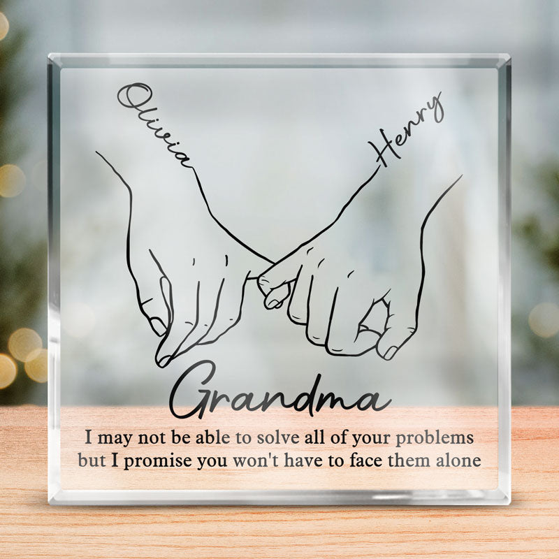 Les vrais amis sont une grande richesse - Plaque acrylique carrée personnalisée pour meilleure amie - Cadeau pour meilleures amies, meilleures amies, sœurs
