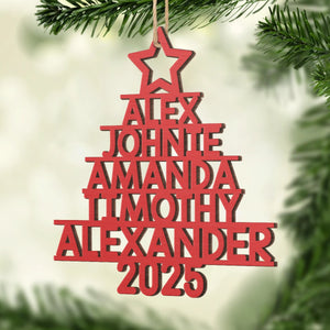 Décoration en bois personnalisée – Cadeaux d'anniversaire de Noël personnalisés pour la famille et les enfants – La meilleure partie de Noël