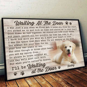 J'étais tout petit quand nous nous sommes rencontrés - Affiche horizontale personnalisée pour chien et chat - Télécharger une image, cadeau pour les propriétaires et les amoureux des animaux