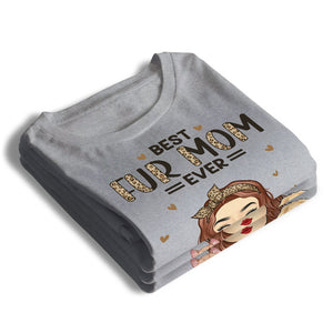 Meilleure maman à fourrure de tous les temps - T-shirt, sweat à capuche et sweat-shirt unisexe personnalisé pour chien et chat - Cadeau de fête des mères, d'anniversaire pour maman, propriétaires d'animaux et amoureux des animaux