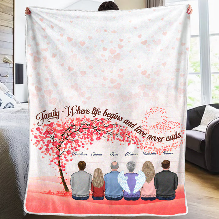 C'est nous - Notre vie, notre maison, notre histoire - Couverture personnalisée pour la famille - Cadeau pour les membres de la famille