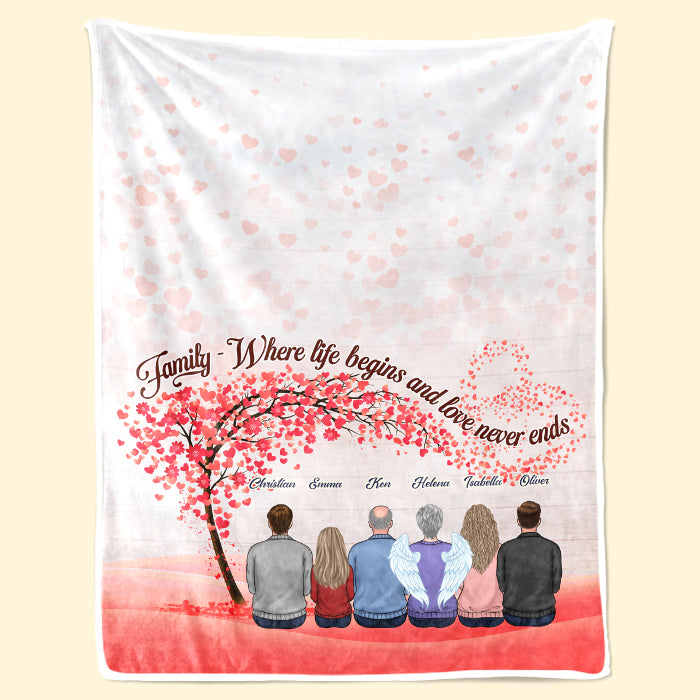 C'est nous - Notre vie, notre maison, notre histoire - Couverture personnalisée pour la famille - Cadeau pour les membres de la famille