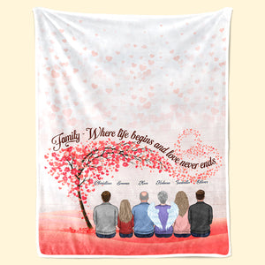 C'est nous - Notre vie, notre maison, notre histoire - Couverture personnalisée pour la famille - Cadeau pour les membres de la famille