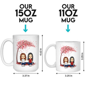 Nous sommes comme un très petit gang - Tasse personnalisée Bestie - Cadeau pour les meilleures amies, BFF, sœurs