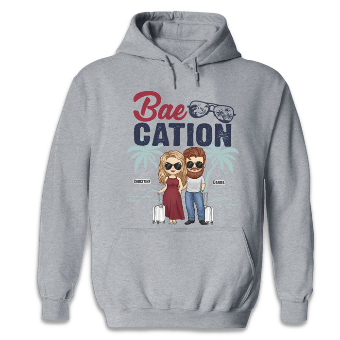 Bae Cation - Cadeau pour couple, mari et femme - Sweat à capuche unisexe personnalisé