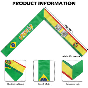 Country Flag Class of 2024 Best Gift For Graduation's Day - Personalized Graduation Stole