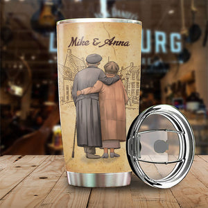 My Wife Is My Queen Forever - Gift For Couples, Personalized Tumbler.