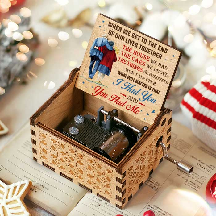 What Will Matter Is That We Had Us - Gift For Couples, Music Box.