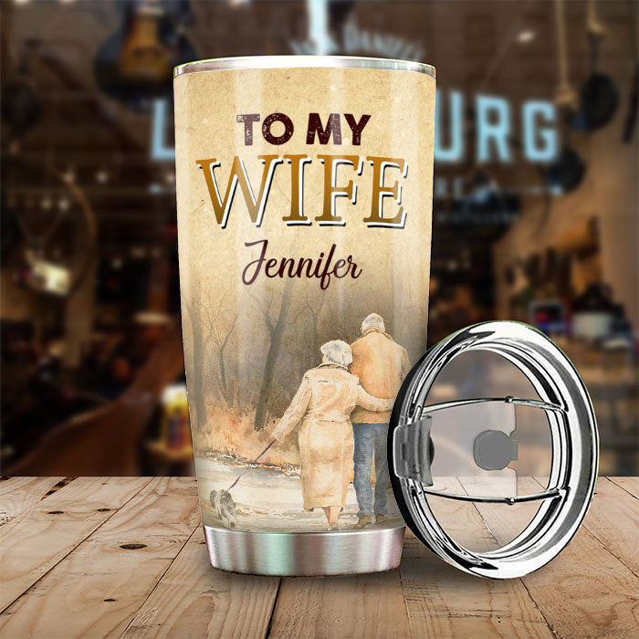 My Queen Forever - Personalized Tumbler.