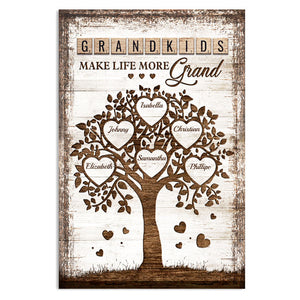 Together We Make A Family - Personalized Vertical Poster.