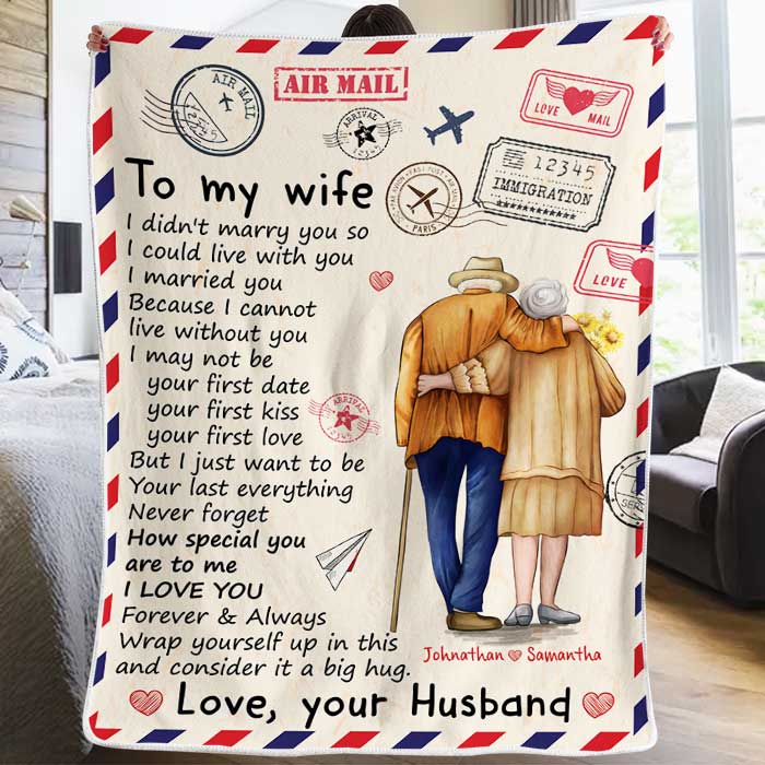 Never Forget How Special You Are To Me - I Love You Forever & Always - Personalized Blanket.
