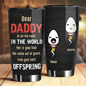 De votre meilleure progéniture - Gobelet personnalisé - Cadeau pour papa