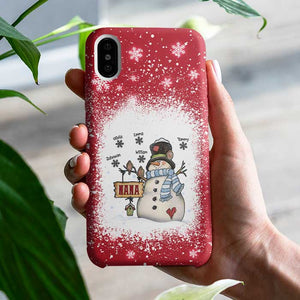 Le bonheur, c'est d'être grand-mère ! Cadeau pour maman et grand-mère ! Coque de téléphone personnalisée