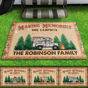 Making Memories - Personalized Decorative Mat.
