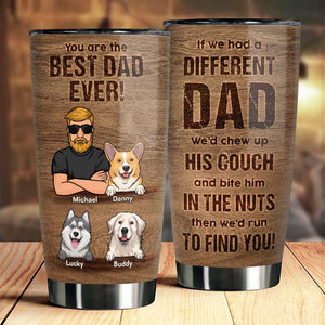 Nous courrions pour te trouver - Gobelet personnalisé - Cadeau pour papa