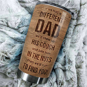 Nous courrions pour te trouver - Gobelet personnalisé - Cadeau pour papa
