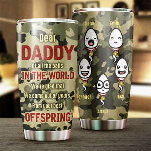 De votre meilleure progéniture - Gobelet personnalisé - Cadeau pour papa
