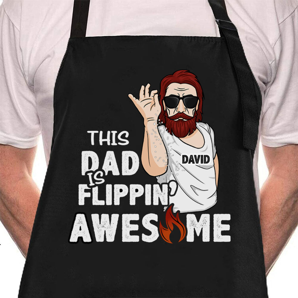 Ce papa est vraiment génial - Cadeau pour papa, cadeau pour grand-père - Tablier personnalisé
