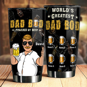 Le plus beau corps de papa du monde - Cadeau pour papa, gobelet personnalisé