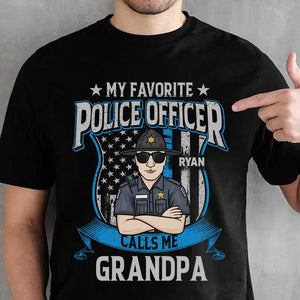My Favorite Police Officer - Personalized Unisex T-Shirt.