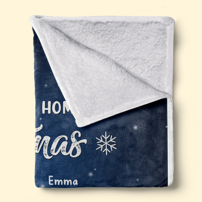 C'est nous, beaucoup d'amour - Couverture personnalisée pour la famille - Cadeau de Noël pour les membres de la famille