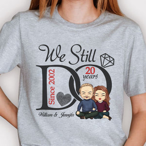 Nous le faisons toujours - T-shirt unisexe personnalisé - Cadeau pour couple, mari et femme