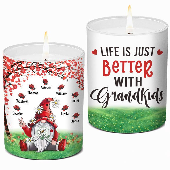 Chaque maison a besoin d'une grand-mère - Bougie parfumée sans fumée personnalisée pour la famille - Cadeau de fête des mères, d'anniversaire pour grand-mère